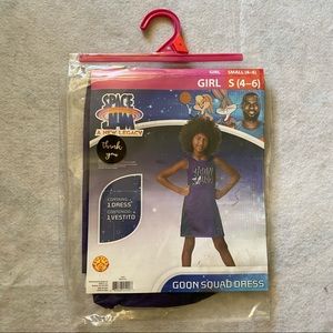Space Jam Goon Squad Costume Dress Girls Size S4-6 Kids